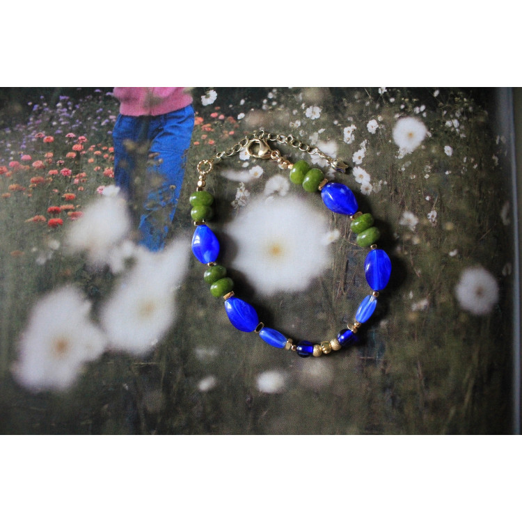 Bracelet Colombe bleu Klein