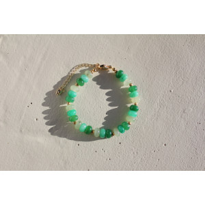 Bracelet Albertine verts