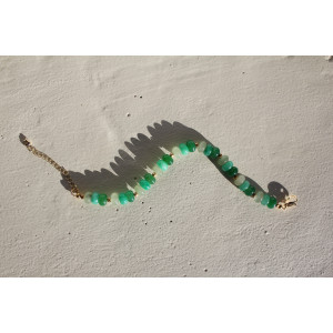 Bracelet Albertine verts