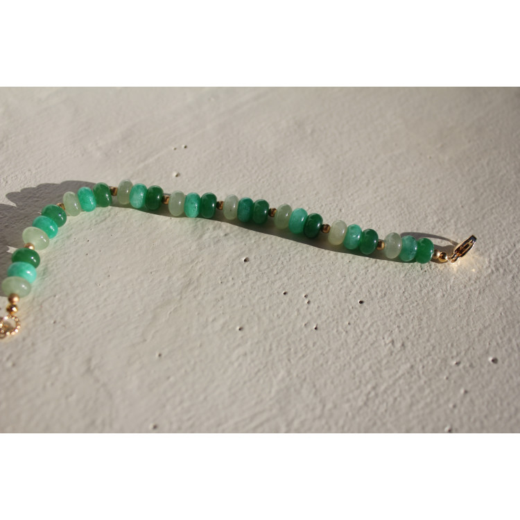 Bracelet Albertine verts