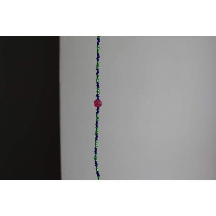 Bracelet Mireille (bleu roi et vert)