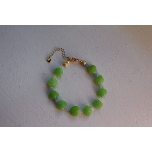 Bracelet Valentina vert et bleu