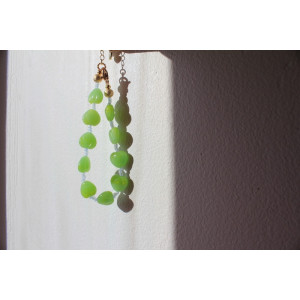 Bracelet Valentina vert et bleu