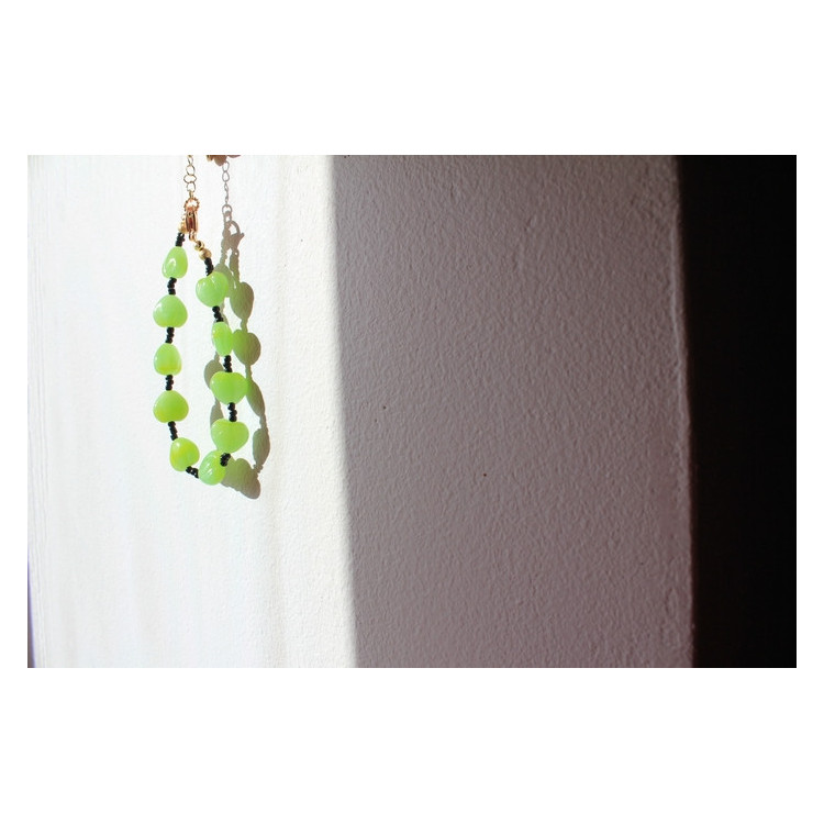 Bracelet Valentina vert et noir