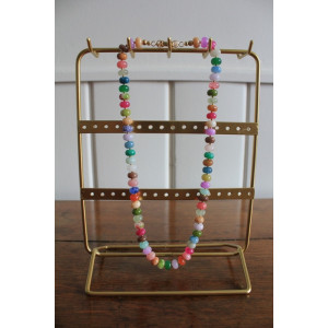 Collier Zinnia multicolore