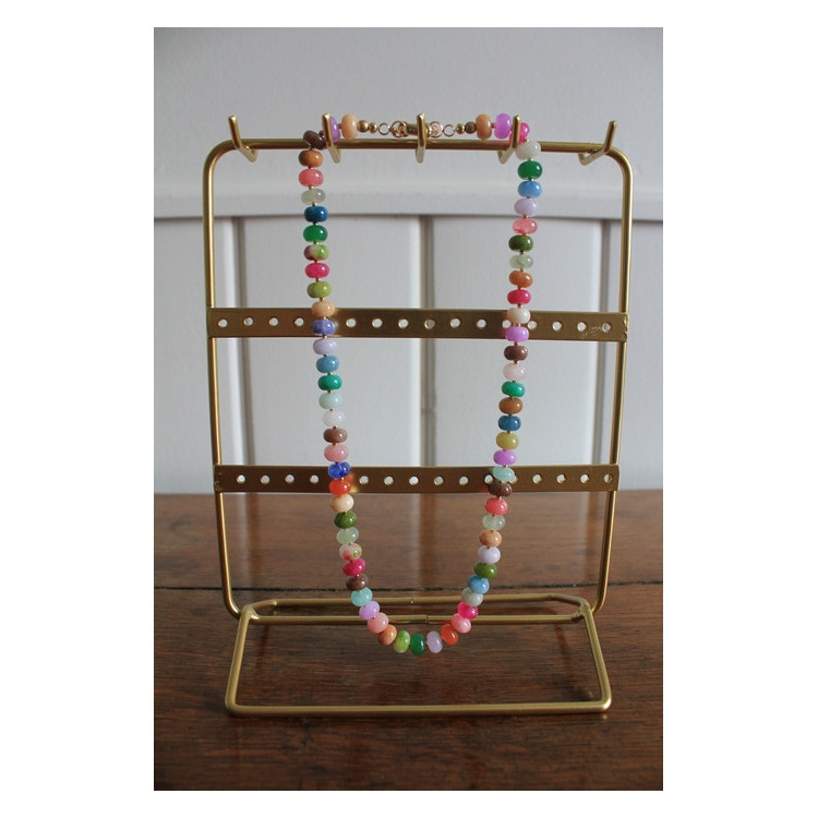 Collier Zinnia multicolore