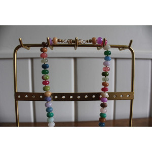 Collier Zinnia multicolore