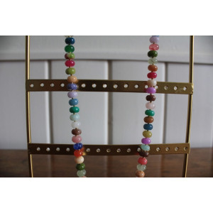 Collier Zinnia multicolore