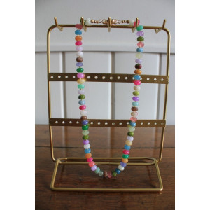 Collier Zinnia multicolore