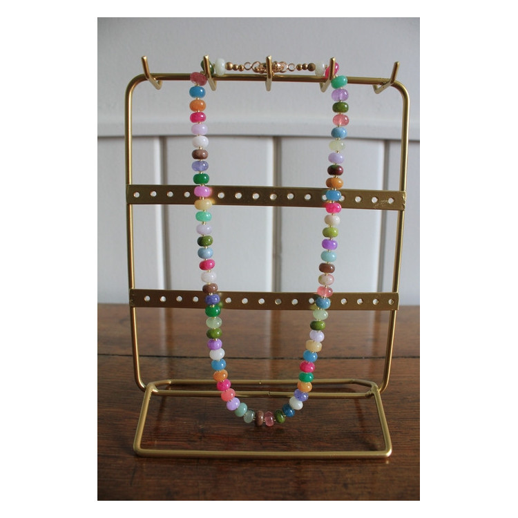 Collier Zinnia multicolore