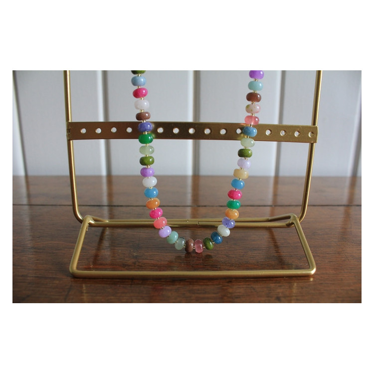 Collier Zinnia multicolore