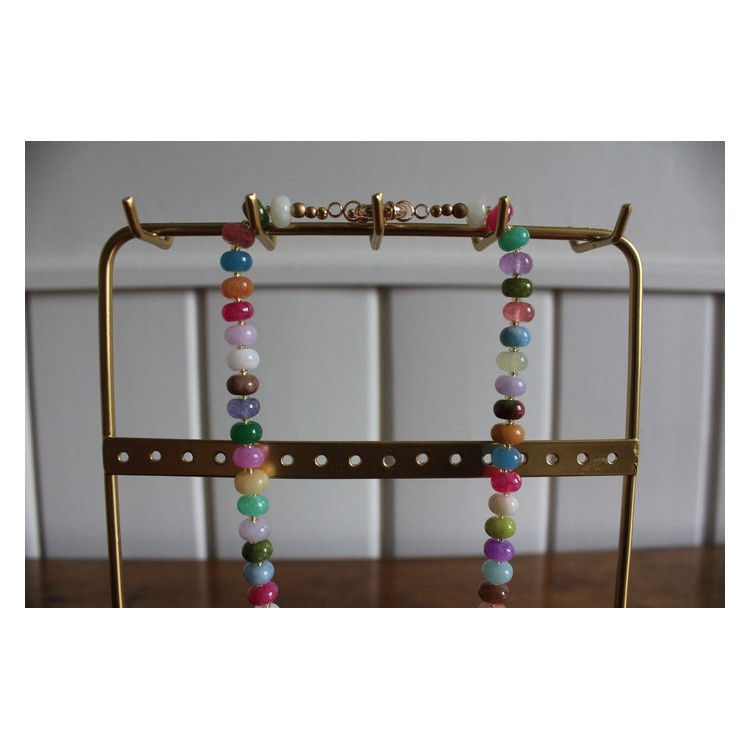 Collier Zinnia multicolore