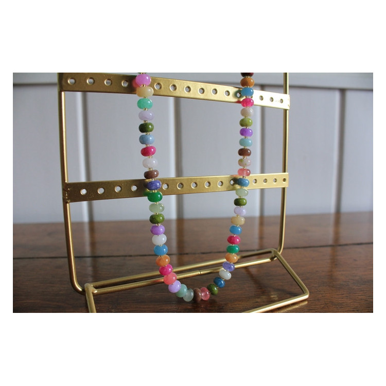 Collier Zinnia multicolore