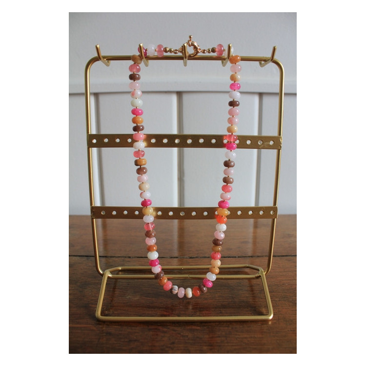 Collier Zinnia rose