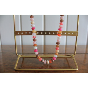 Collier Zinnia rose