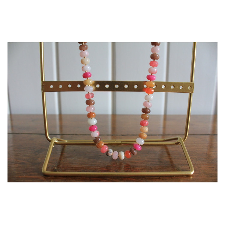 Collier Zinnia rose