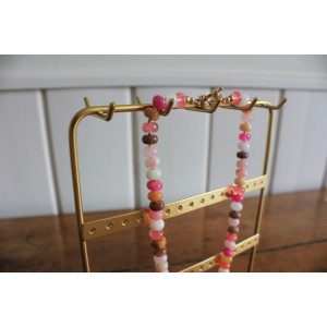 Collier Zinnia rose
