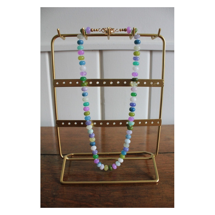 Collier Zinnia vert