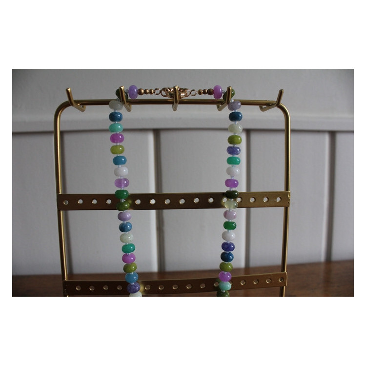 Collier Zinnia vert