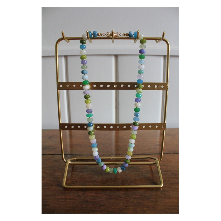 Collier Zinnia vert