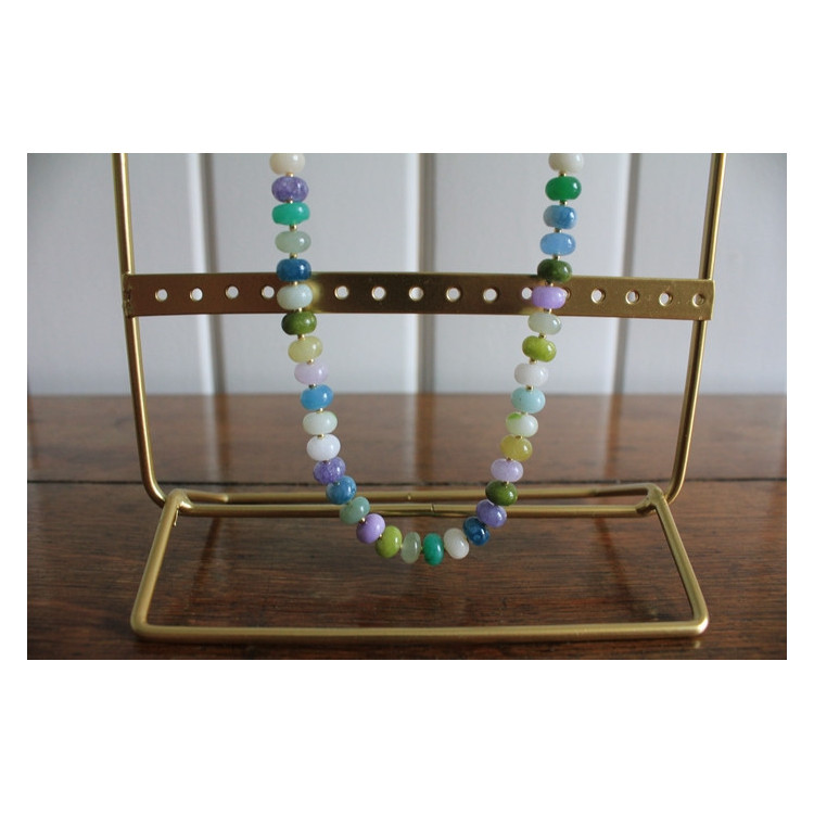 Collier Zinnia vert