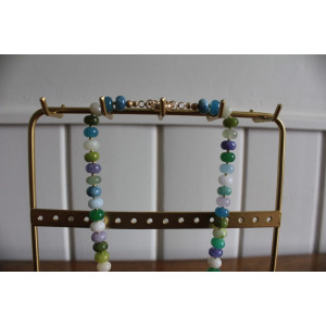 Collier Zinnia vert