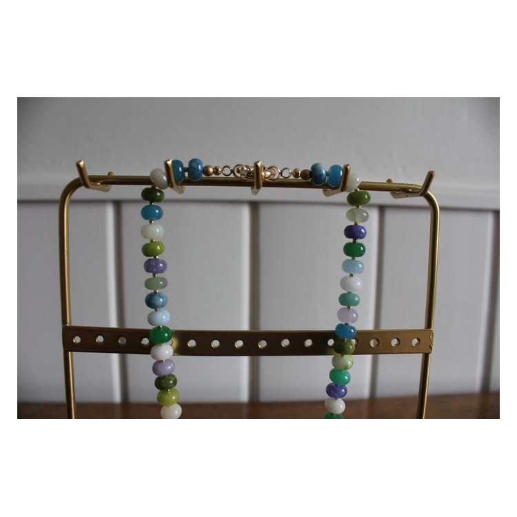 Collier Zinnia vert