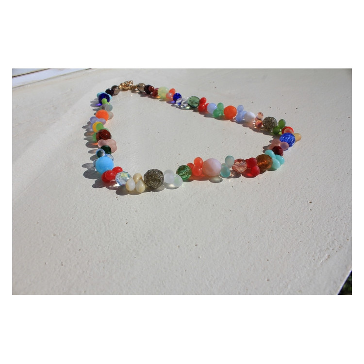 Collier Big Frida multicolore