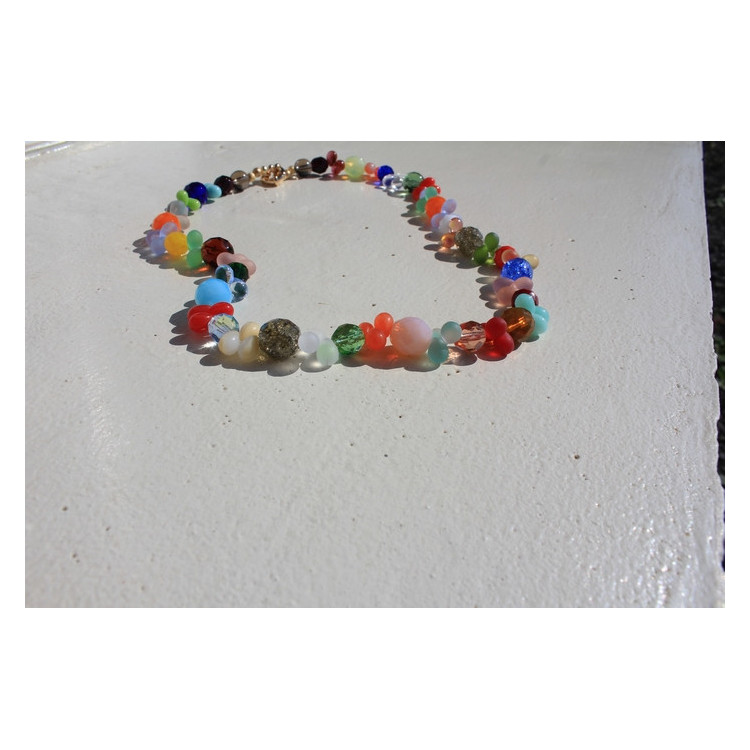 Collier Big Frida multicolore