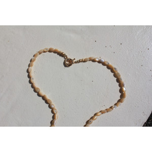 Collier Fleur nacre