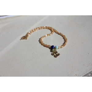 Collier Lucky jaune