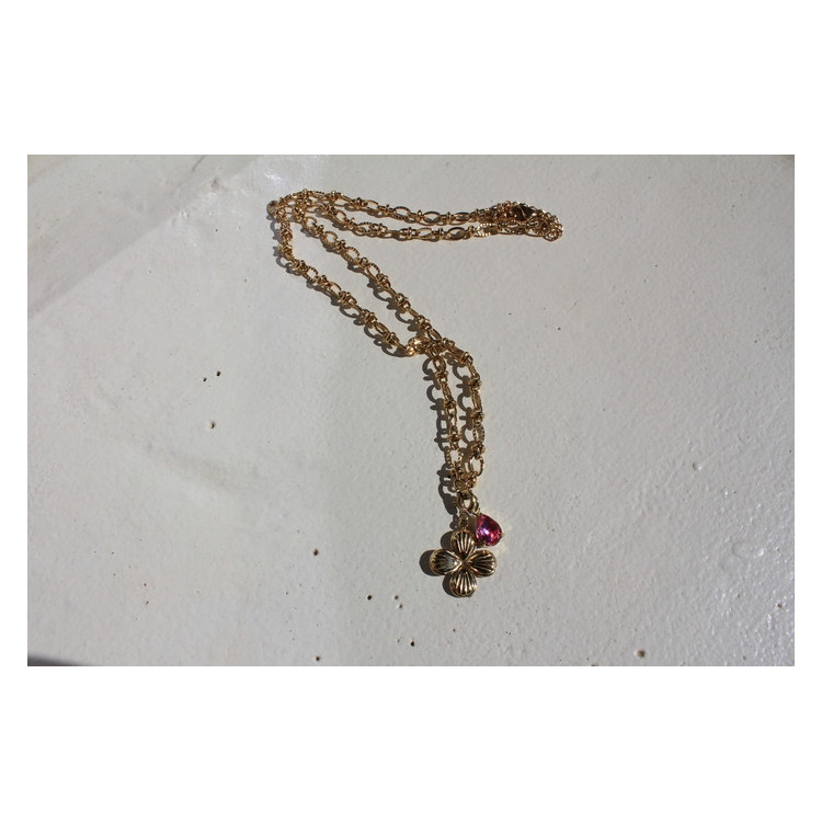 Collier Lucky rose