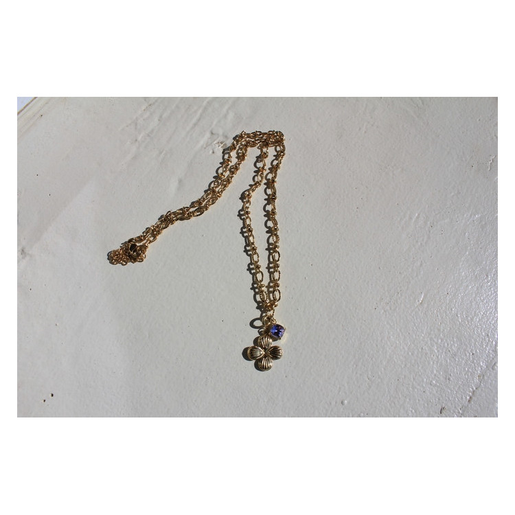 Collier Lucky mauve