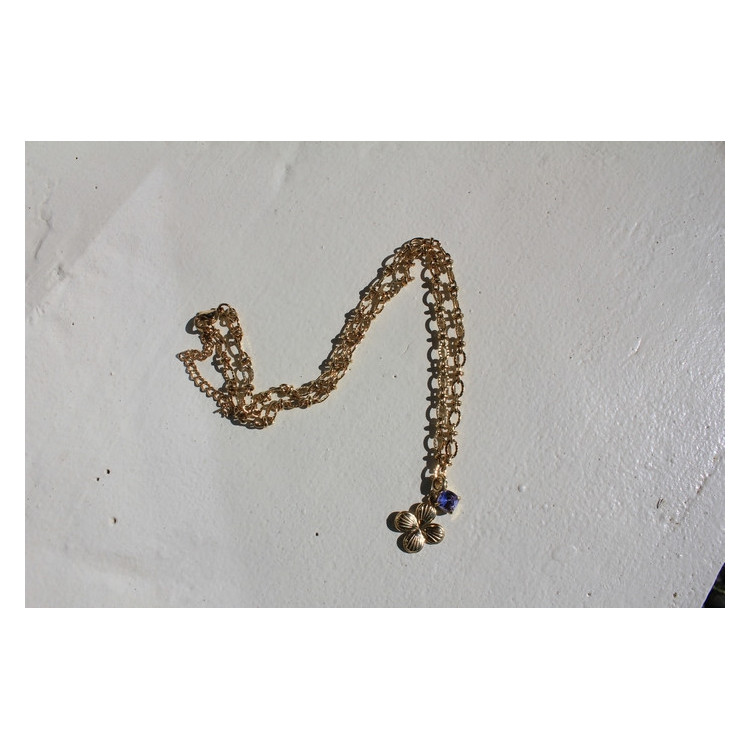 Collier Lucky mauve