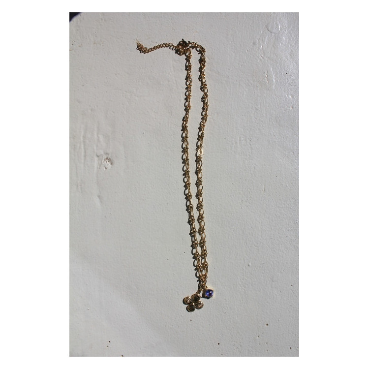 Collier Lucky mauve