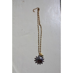 Collier Eguzkia jaune