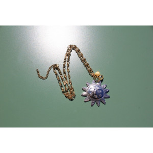 Collier Eguzkia jaune