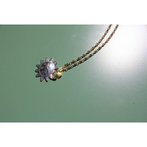 Collier Eguzkia jaune