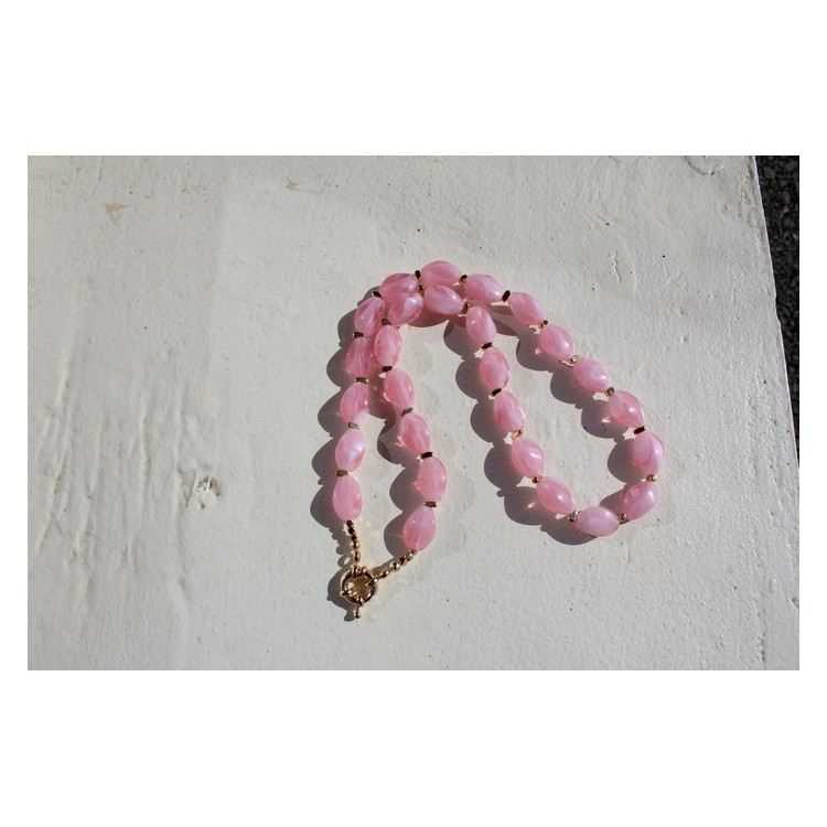 Collier Fiorella rose