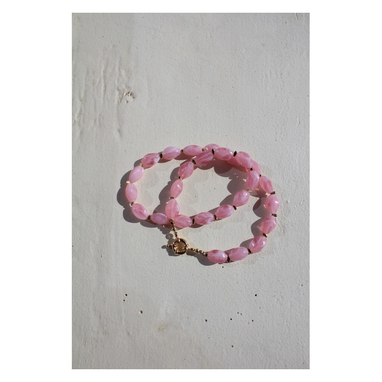 Collier Fiorella rose