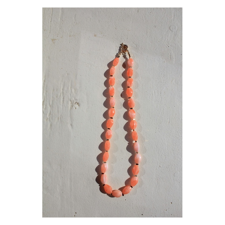 Collier Fiorella orange