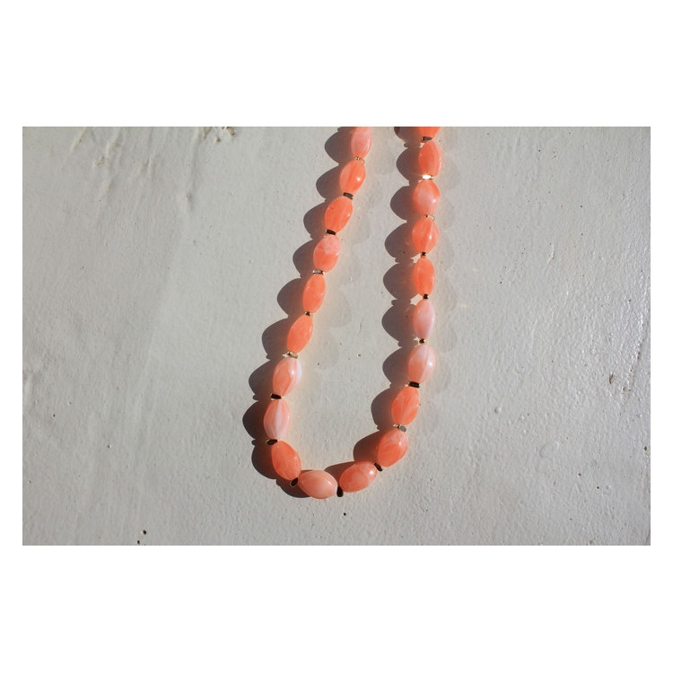 Collier Fiorella orange