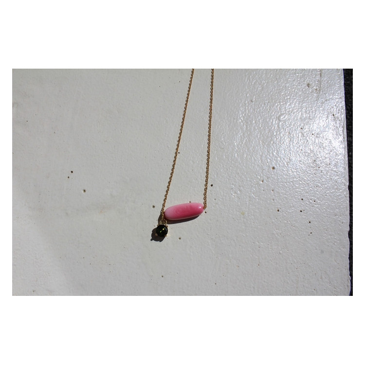 Collier Téa rose