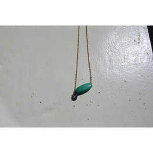 Collier Téa vert