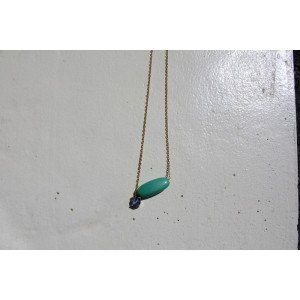 Collier Téa vert