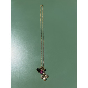 Collier Chance vert et rose