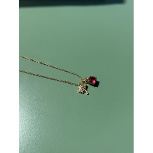 Collier Coco rose