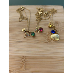 Collier Coco vert