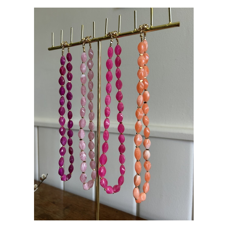 Collier Fiorella rose