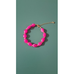Bracelet Lola rose fluo